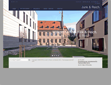 Tablet Screenshot of junk-reich.com